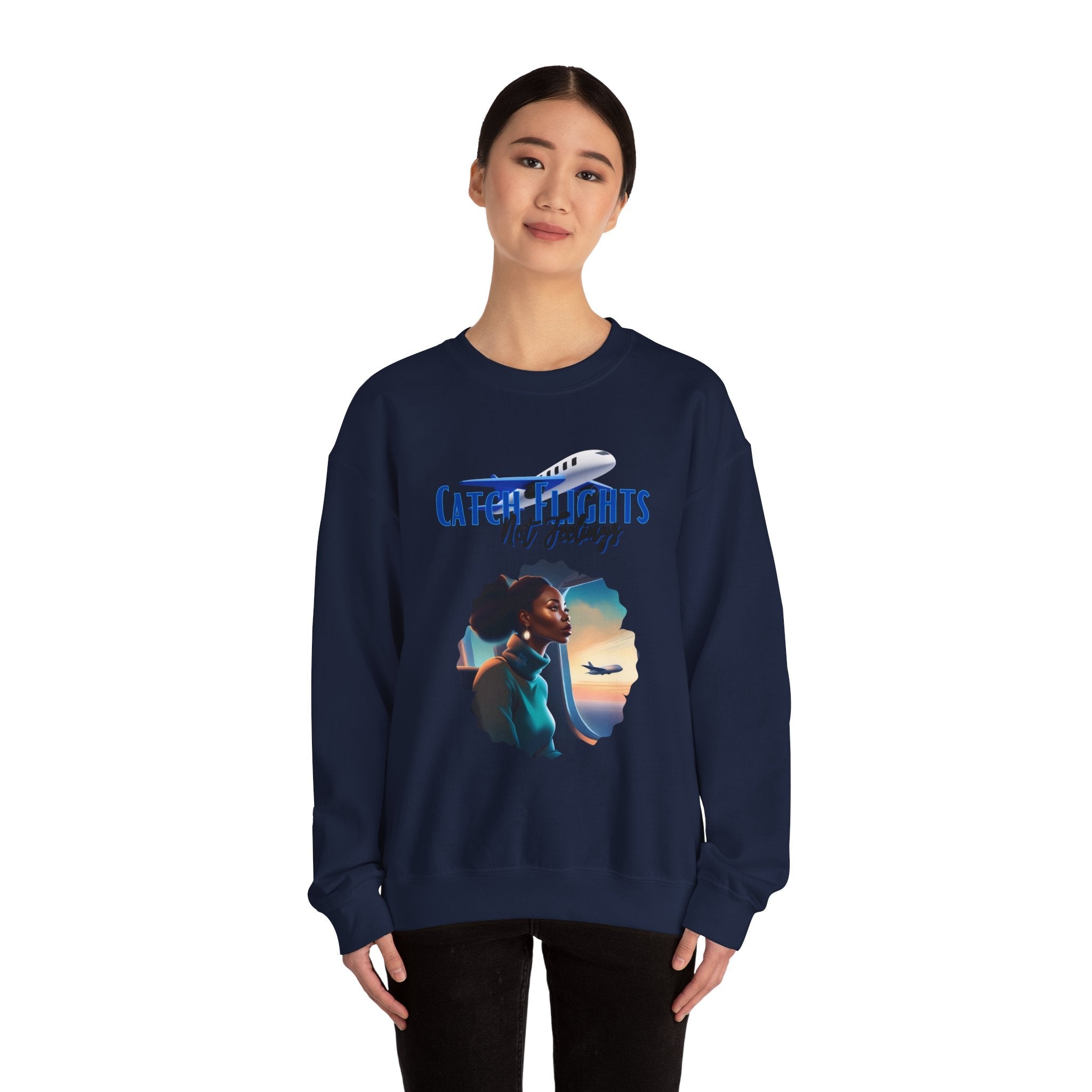 Feelings Unisex Heavy Blend™ Crewneck Sweatshirt